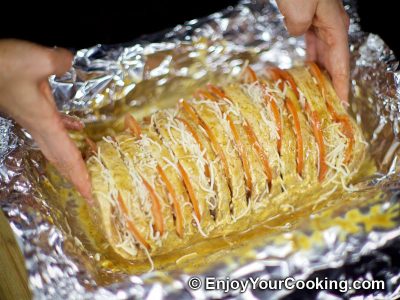 Tomato and Cheese Stuffed Pork Loin: Step 10