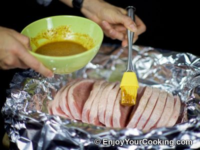 Tomato and Cheese Stuffed Pork Loin: Step 5a