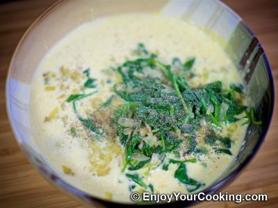 Spinach Crustless Quiche: Step 10