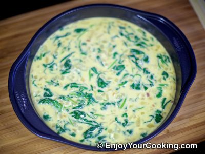 Spinach Crustless Quiche: Step 11