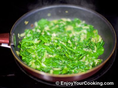 Spinach Crustless Quiche: Step 4