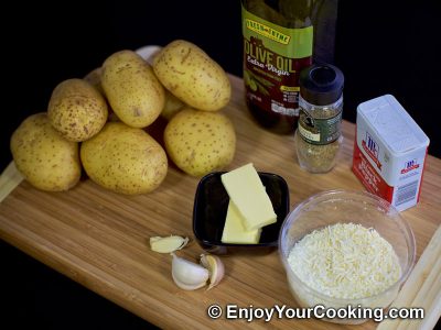 Sliced Rosemary Baked Potato: Step 1