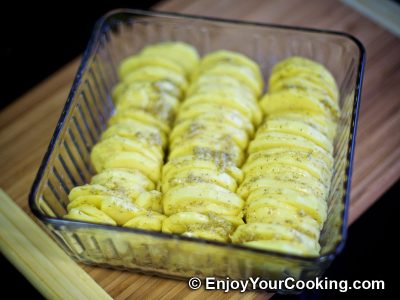 Sliced Rosemary Baked Potato: Step 9
