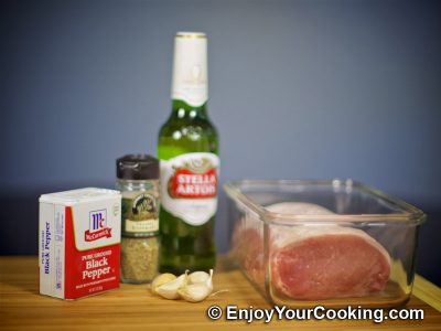 Beer Pork Roast: Step 1