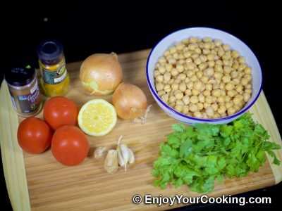 Chickpea Garam Masala: Step 1