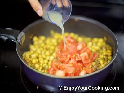 Chickpea Garam Masala: Step 9