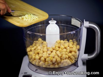 Homemade Chickpea Hummus: Step 3
