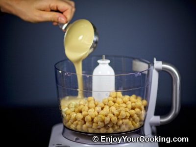 Homemade Chickpea Hummus: Step 4