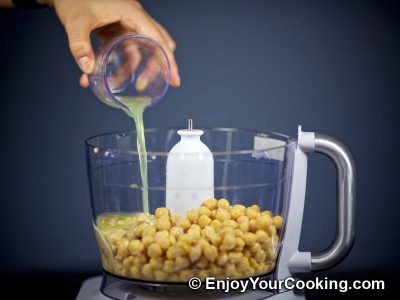 Homemade Chickpea Hummus: Step 5