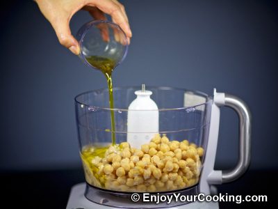 Homemade Chickpea Hummus: Step 6