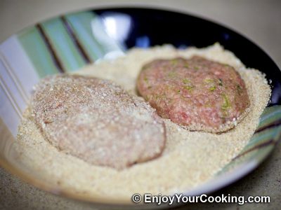Zucchini and Beef Patties: Step 11