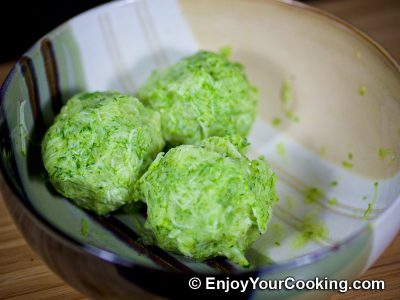 Zucchini and Beef Patties: Step 3