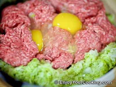 Zucchini and Beef Patties: Step 6