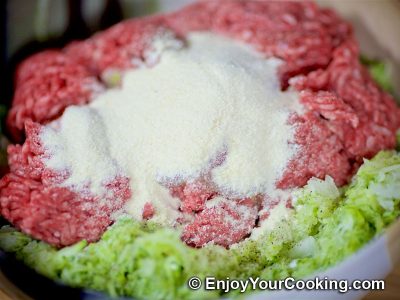 Zucchini and Beef Patties: Step 8