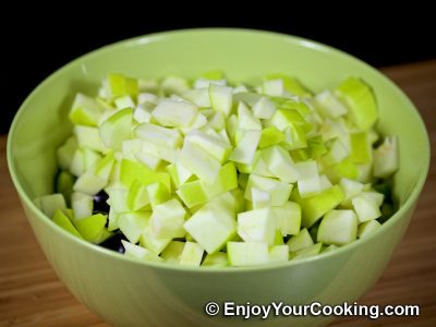 Apple and Cucumber Salad with Chicken: Step 5