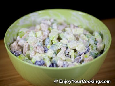 Apple and Cucumber Salad with Chicken: Step 8