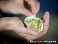 Fried Pies with Potatoes and Mushrooms: Step 10b