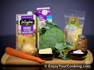 Broccoli Cheddar Soup: Step 1