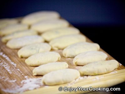 Fried Pies with Green Onions and Boiled Eggs: Step 10
