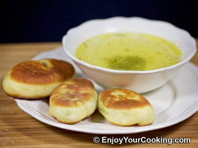 Fried Pies with Green Onions and Boiled Eggs: Step 14