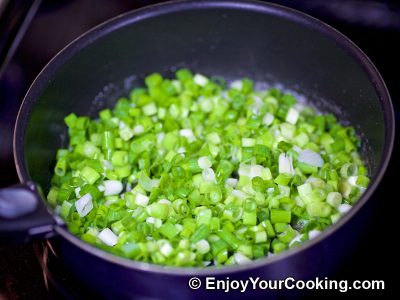 Fried Pies with Green Onions and Boiled Eggs: Step 3