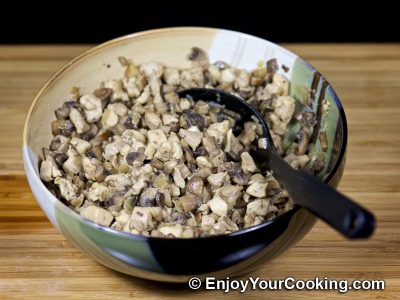 Mushroom and Chicken Stuffed Pasta: Step 7