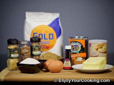 Pumpkin Cookies with Spices: Step 1