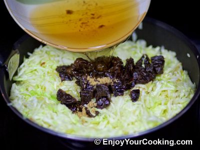 Cabbage with Prunes: Step 10