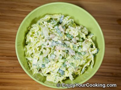 Napa Cabbage and Chicken Salad