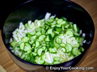 Napa Cabbage and Chicken Salad: Step 3