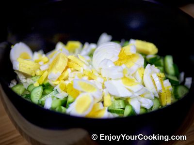 Napa Cabbage and Chicken Salad: Step 4