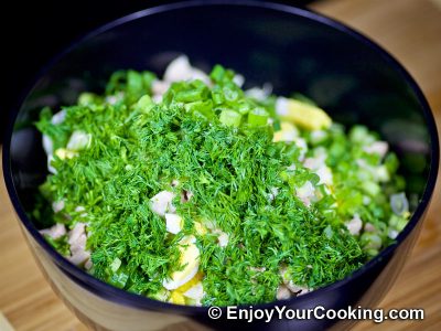 Napa Cabbage and Chicken Salad: Step 6