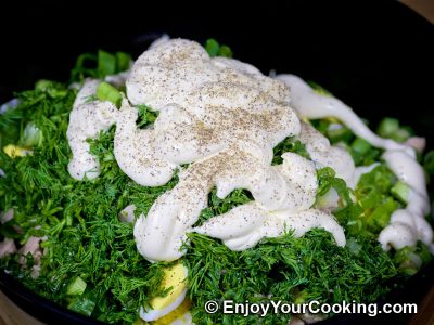 Napa Cabbage and Chicken Salad: Step 8