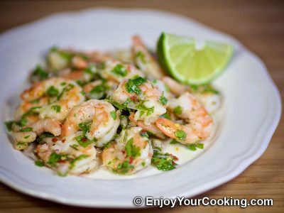 Cilantro Lime Shrimps