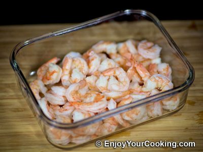 Cilantro Lime Shrimps: Step 2