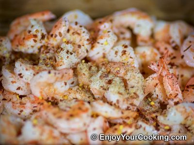 Cilantro Lime Shrimps: Step 3