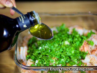 Cilantro Lime Shrimps: Step 8