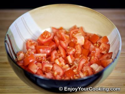 Cilantro Lime Shrimps Salad: Step 2
