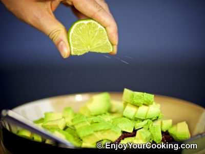 Cilantro Lime Shrimps Salad: Step 5