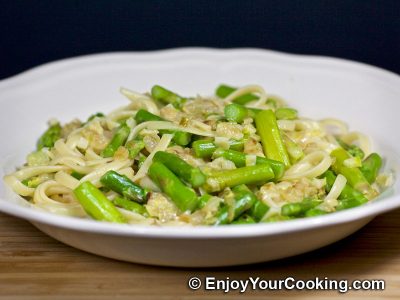 Pasta with Asparagus and Parmesan