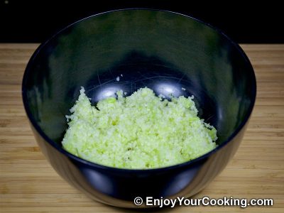 Chicken and Cabbage Patties: Step 2