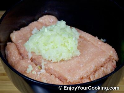 Chicken and Cabbage Patties: Step 4