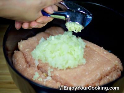 Chicken and Cabbage Patties: Step 5
