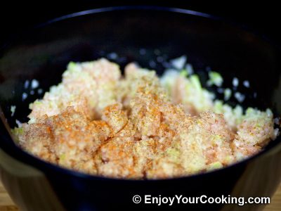 Chicken and Cabbage Patties: Step 6