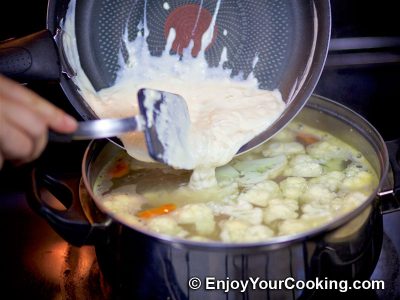 Vegetable Soup with Cauliflower and Rice: Step 16