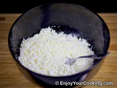 Fresh Cheese Salad with Ramps: Step 2