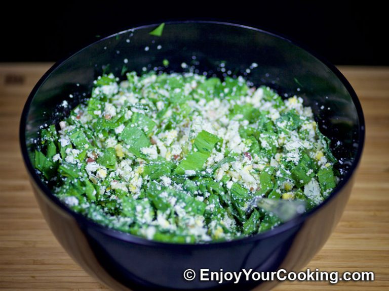 Fresh Cheese Salad with Ramps Recipe My Homemade Food Recipes