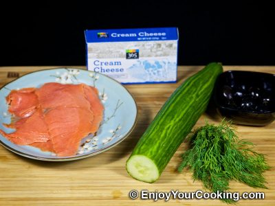Salmon and Cream Cheese Spread: Step 1