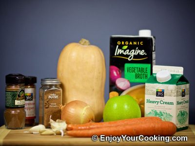 Butternut Squash Soup Puree: Step 1