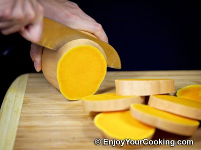 How to clean a Butternut Squash: Step 3